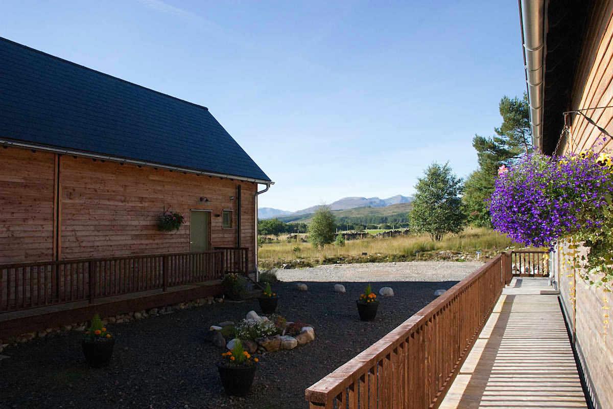 Outside the front door